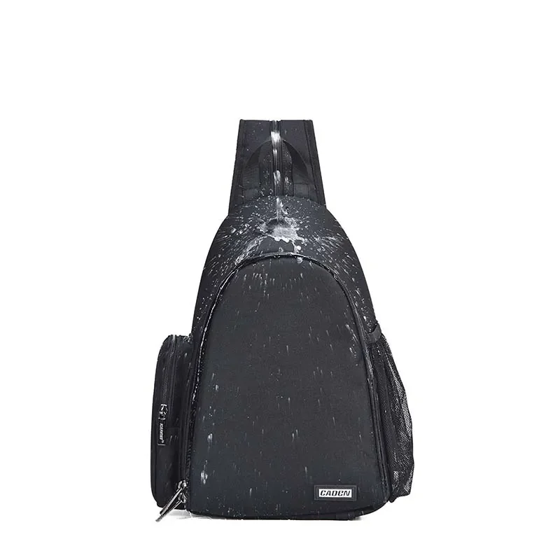 900D Waterproof DSLR Camera Bag Large Capacity Single Shoulder Photography Bag Shockproof Travel Camera Lens Storage Pack