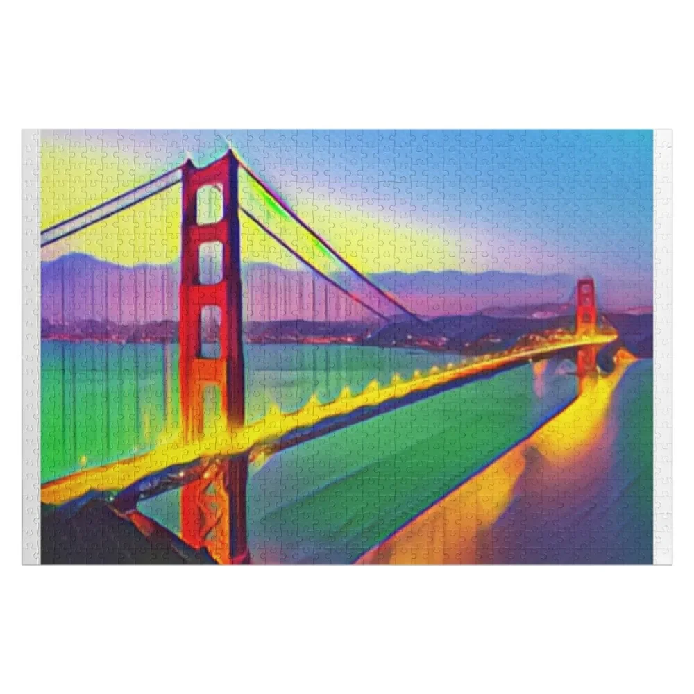 

San Fransisco Цвета Пазл Фото Персонализированный Фото Подарочный Пазл