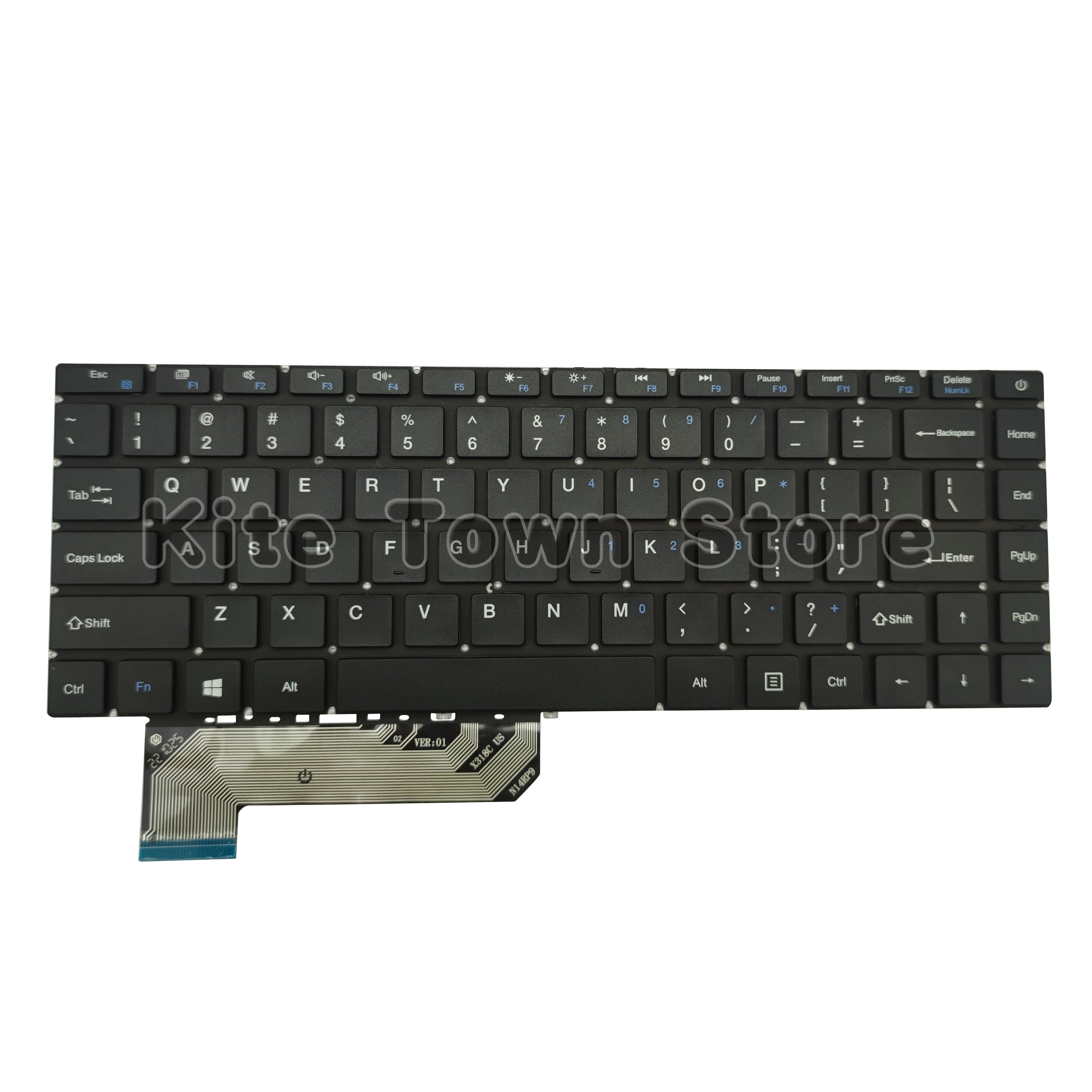 New US keyboard for Gateway GWTN141-2 GWTN141-3 GWTN141-4 2BK 2BL 2PR 3BK 3GR 3PR Black Frame