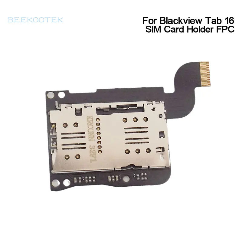 

Новый оригинальный держатель для SIM-карты Blackview Tab 16, маленькая доска с кабелем передачи, гибкие аксессуары FPC для планшетов Blackview Tab 16,