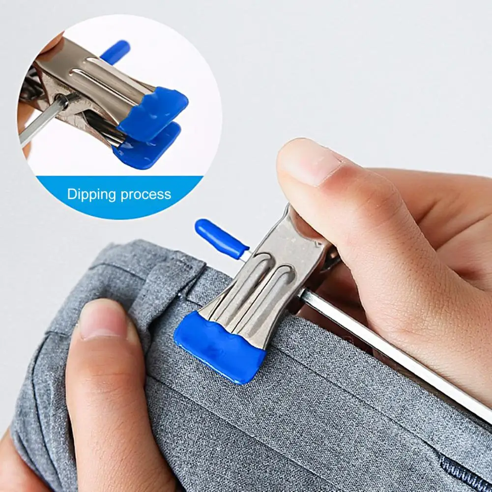 2Pcs Clothes Hangers Practical Eco-friendly Pants Clips Pants Coat Skirt Trousers Closet Hanging Clips for Bathroom