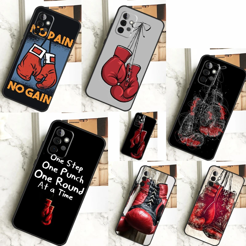 

Boxing Gloves Case For Samsung Galaxy A53 A33 A23 A13 A15 A25 A35 A55 A54 A34 A14 A51 A12 A32 A52 Cover