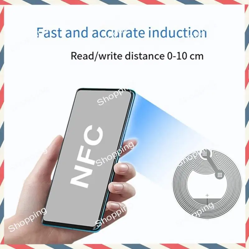 

M20K 50 шт. NFC Ntag213 NFC наклейка-этикетка 13,56 МГц ISO14443A NTAG 213 наклейка универсальная этикетка для всех телефонов с поддержкой NFC