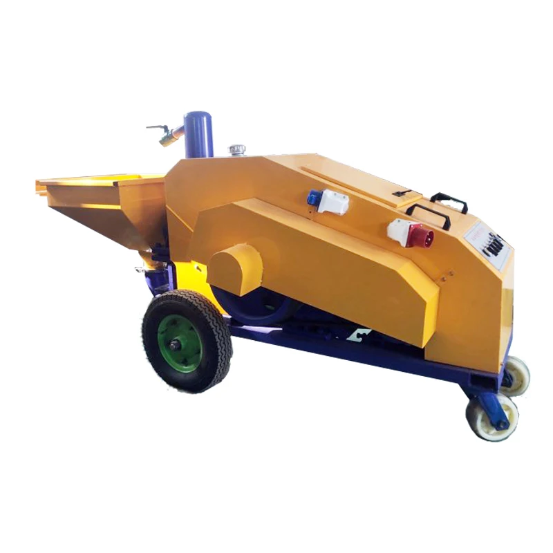 Grouting Machine Hydraulic Double Piston Mortar Plastering Pump Cement Spray Plaster Machine
