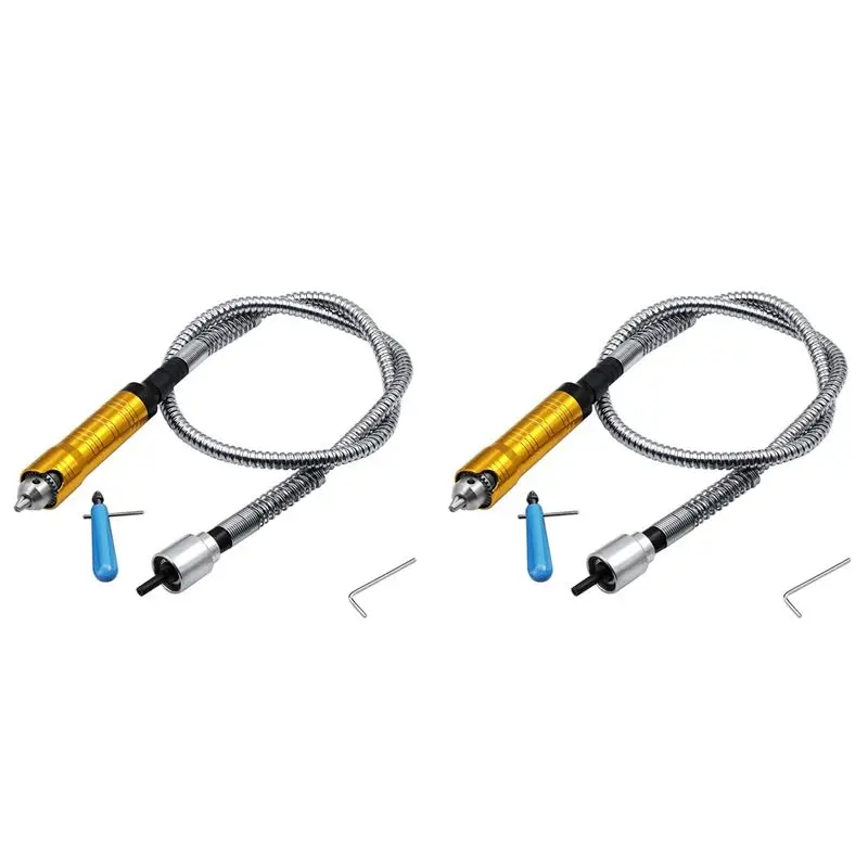 

A98E-2X Flexible Shaft For Electric Grinder, With 0.3-6.5Mm Chuck Handle Extension Cable