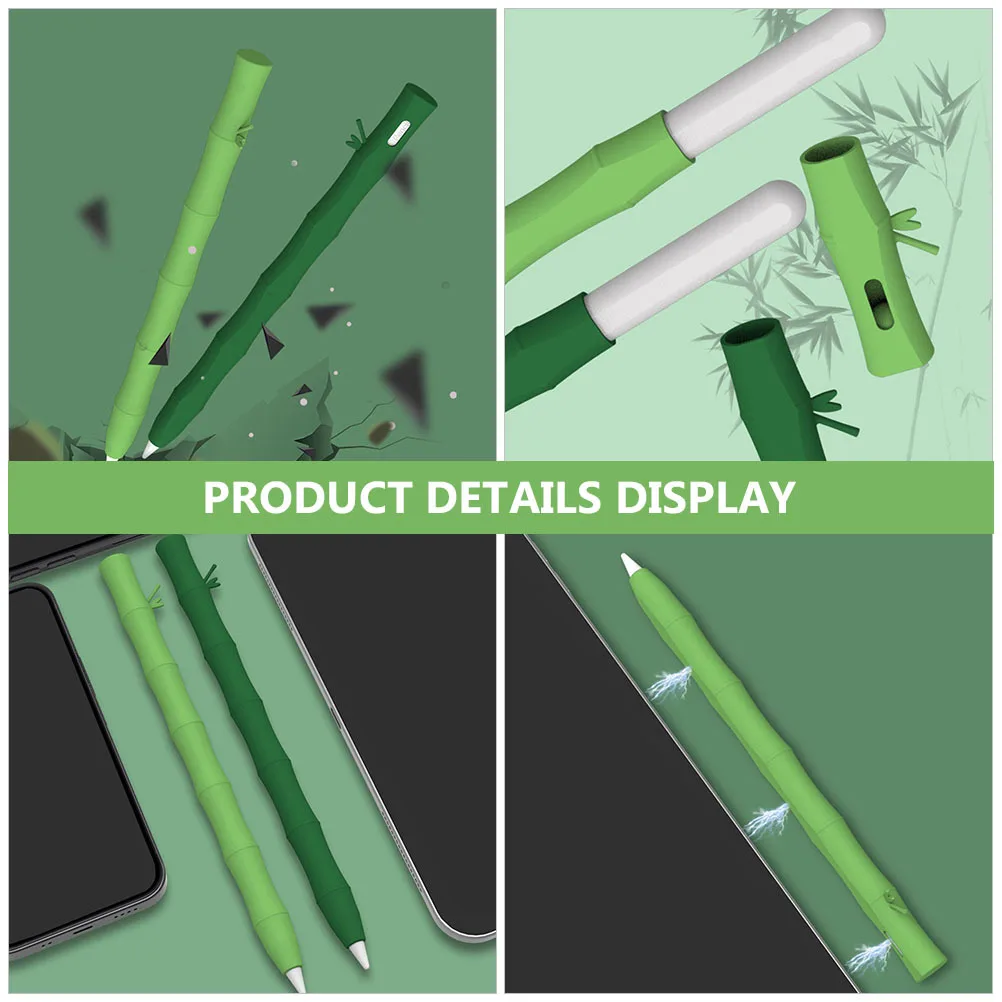 Kotak Pensil Silikon Bahan Berkualitas Tinggi Pelindung Pensil Lembut dan Tahan Lama Desain Ergonomis Mencegah Geser Hadiah Sempurna untuk Teman