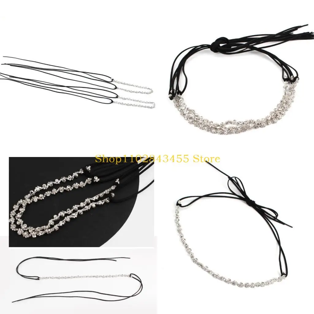 

49MC Decorating Trucker Hats Chain Festival Hat Chain Stylish Hat Chain Elegant Chain for Mesh Baseball Hat