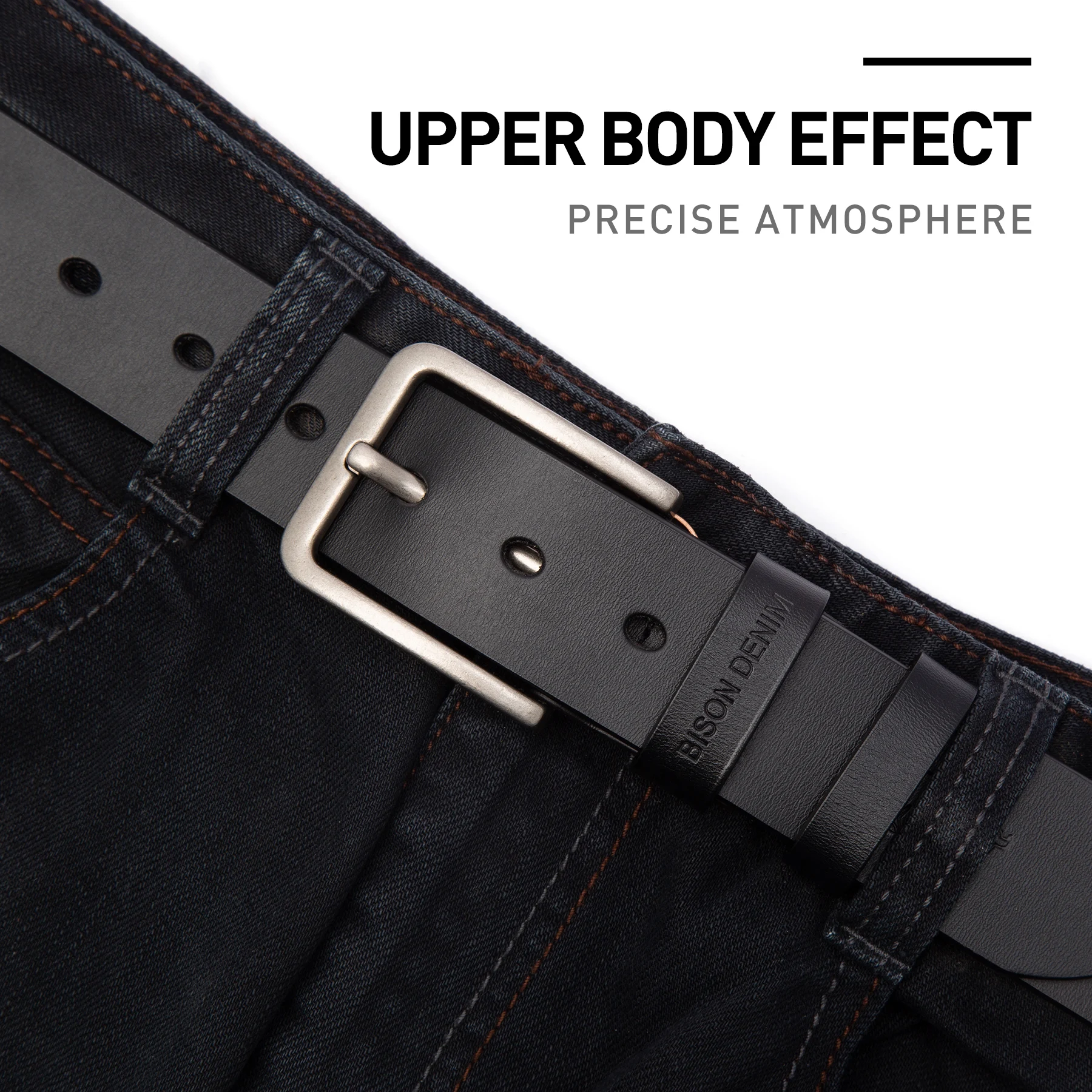 Bagressions DENIM-Ceinture en cuir véritable pour homme, haute qualité, broche, sangle de taille, marque de luxe, résilience, environnement pour jeans, livraison gratuite