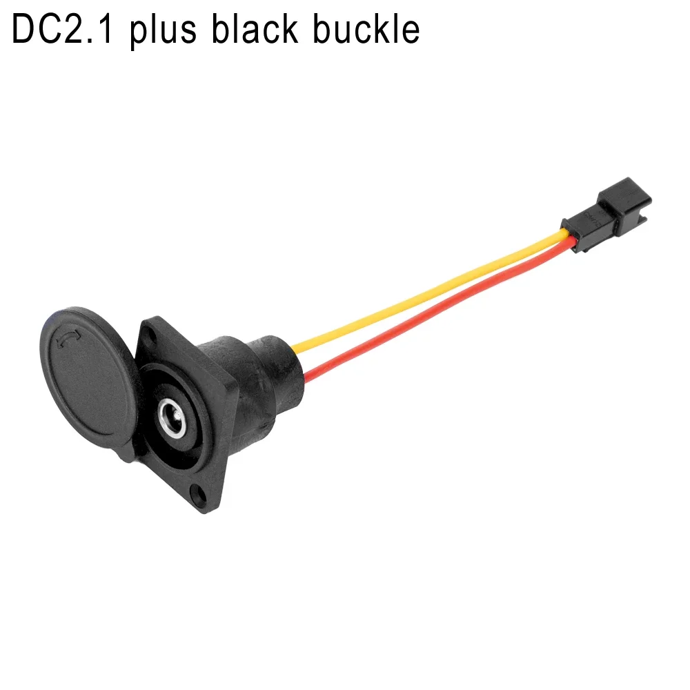 Oplaadkop voor elektrische fietsen 36V/48V Lithiumbatterij Uitgangslijn Ronde mannelijke en vrouwelijke basis DC2.1 / 2.5 Oplader Stopcontact