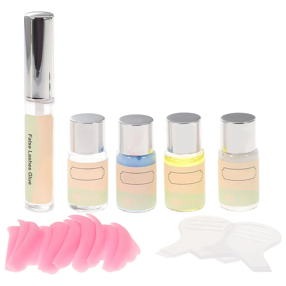 

1Set Lash Lift Perm Kit Eyelash Glue Curl Pads Comb Natural Eyelashes Enhancer Home Salon Tool Eyelashes Perm Eyelash