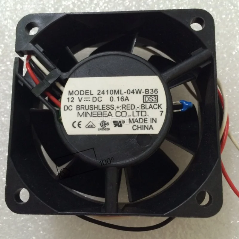 HH FOR NMB 2410ML-04W-B36 DC12V 0.16A 6025 3-wire cooling fan