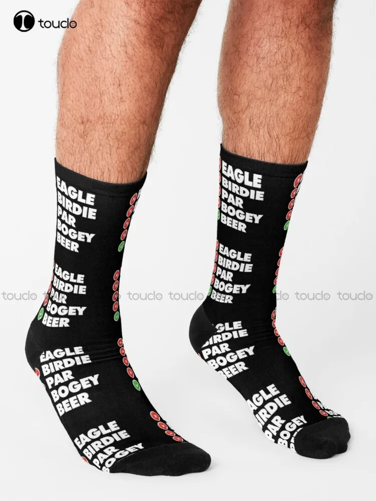 Funny Golfer Scores Terms But Lets Drink Beer Socks Slipper Socks For Men Christmas Gift Comfortable Best Girls Sports Funny