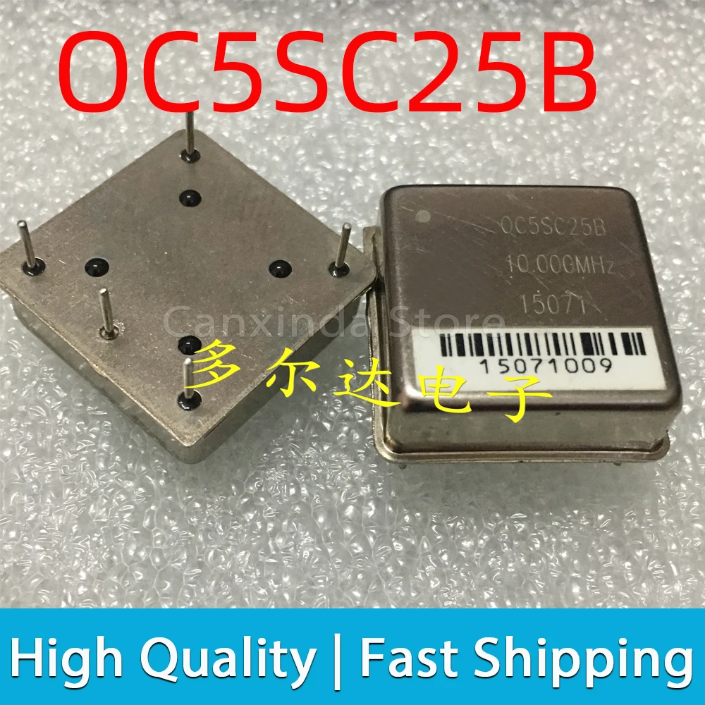 

OC5SC25B OC5SC25 10MHZ 10.000Mhz Oven Controlled Crystal Oscillator OCXO 5V SC Square Wave