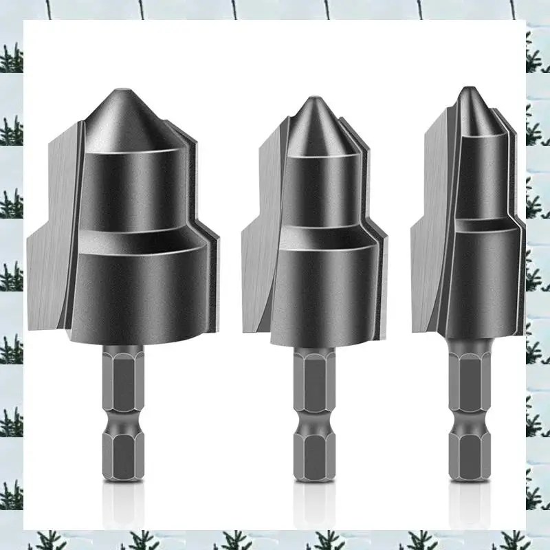 

ABLG Upgraded Alloy Lifting Drill PPR/TPR Water Pipe Repair Drill Bracket Pagoda Drill Bit Chamfering Tool 20/25/32Mm