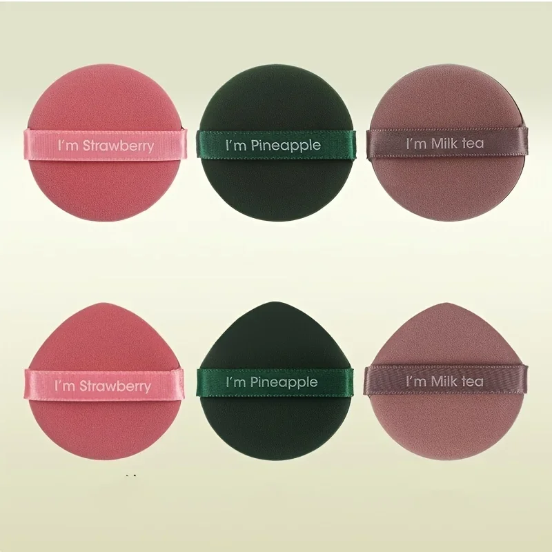 再利用可能なエアクッションふくらんでいる,収納ケース付き,ウェットおよびドライスポンジ,旅行用,毎日使用,7ユニット