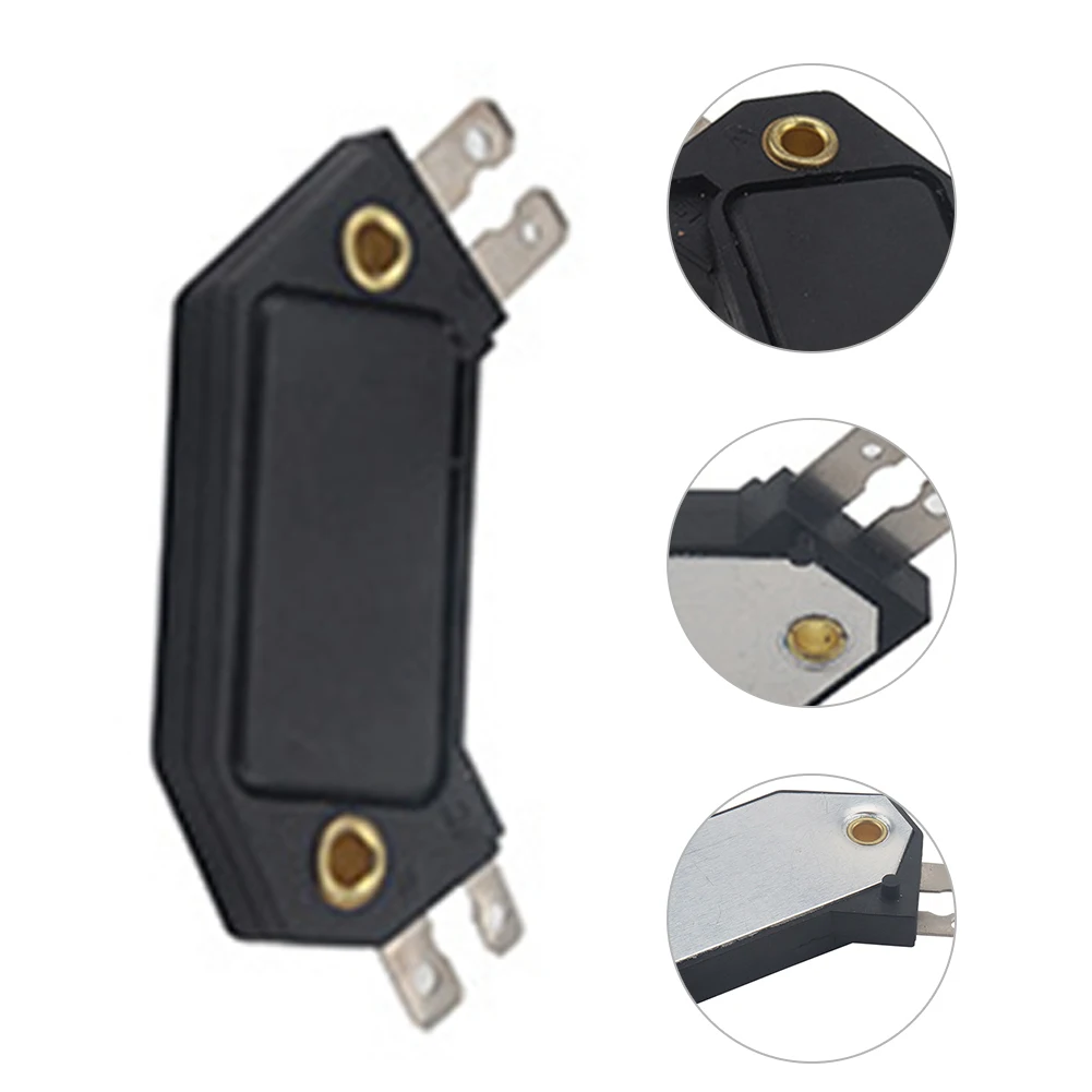 

4 Pin Ignition Igniter Control Module Black Igniter Control Module Replace 10482820 for Buick 74-87 for Cadillac 74-80 Checker