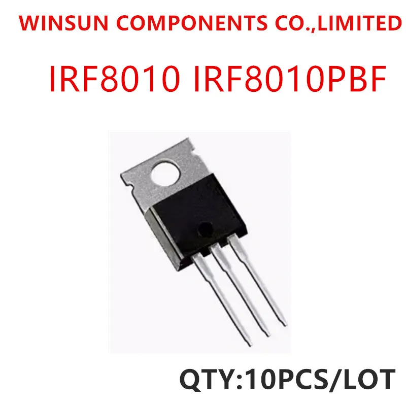 100% new imported original IRF8010 IRF8010PBF TO-220 MOS tube field effect tube 80A100V