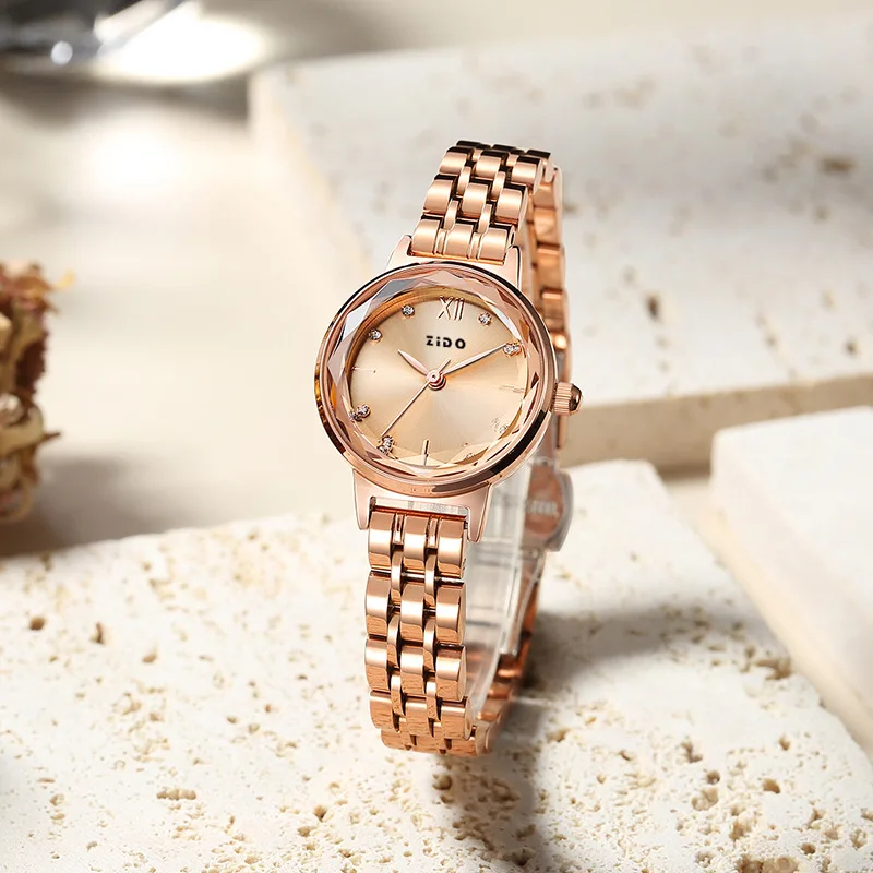 Elegance Automatic Women's Watch, Fashion Stainless Steel Waterproof Casual Wristwatch, Perfect Gifts
