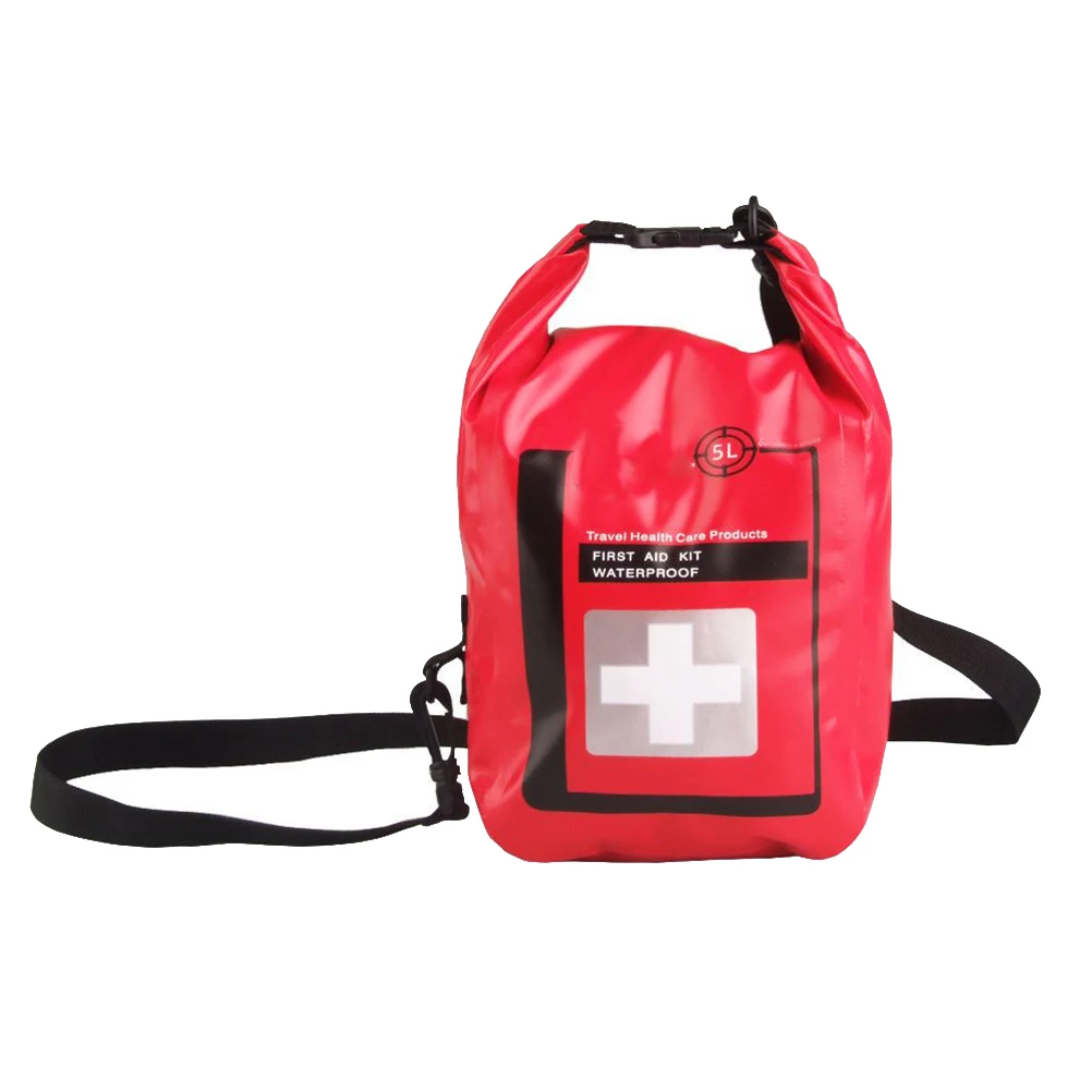 

5L Waterproof Dry Bag Portable First Aid Kit Empty Travel Medical Bag Water Resistance Outdoor Emergency Storage
