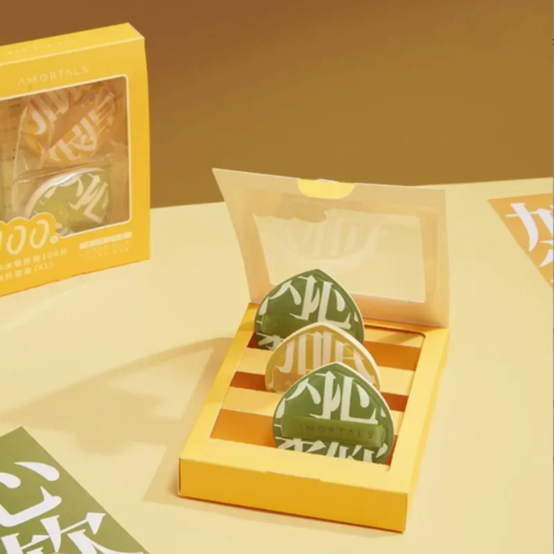 لينة وسادة الهواء المخفي ، قطرة شكل ماكياج الإسفنج خلاط ، نفخة الخطمي مرنة ، نظرة مثالية