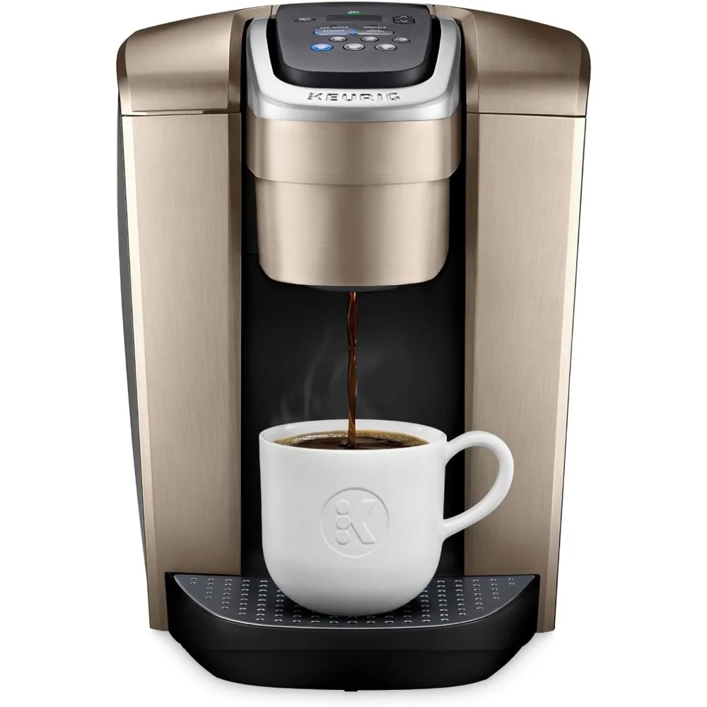 K-Elite Single Serve K-Cup Pod Coffee Maker, with Strength and Temperature Control, Iced Coffee Capability, 8 to 12oz Brew Size