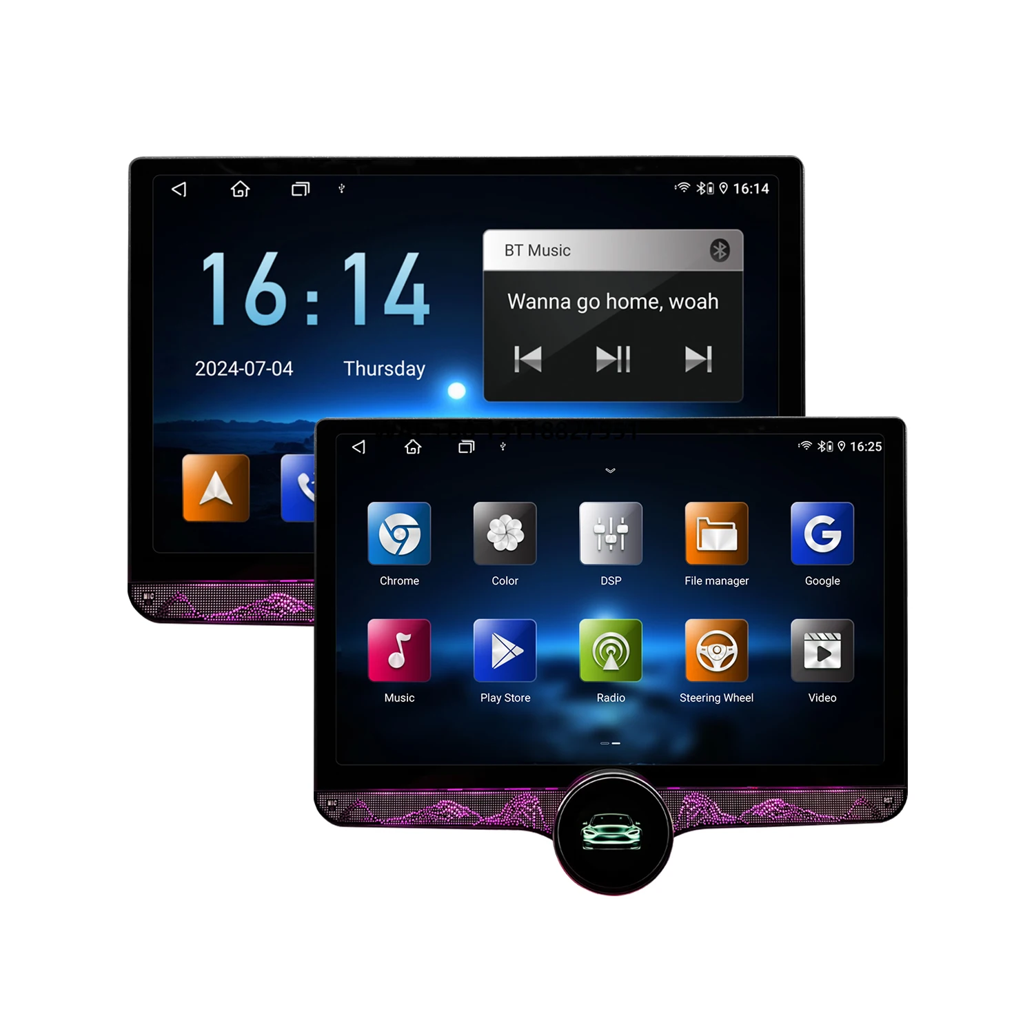 

11.5 Inch High Definition 2000*1200 Android Dashboard Android Car Player GPS DSP RGB Functions BT-Enabled TFT Touch Portable