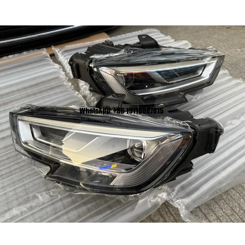 Original Second-hand for Audi A3/S3/RS3 LED Headlight Assembly 12V 6000K for 2017-2020