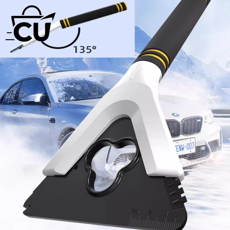 High Quality Multifunctional Snow Shovel Car Snow Scraper Snow Brush Glass Defrost Artifact Deicing Shovel Winter Tool