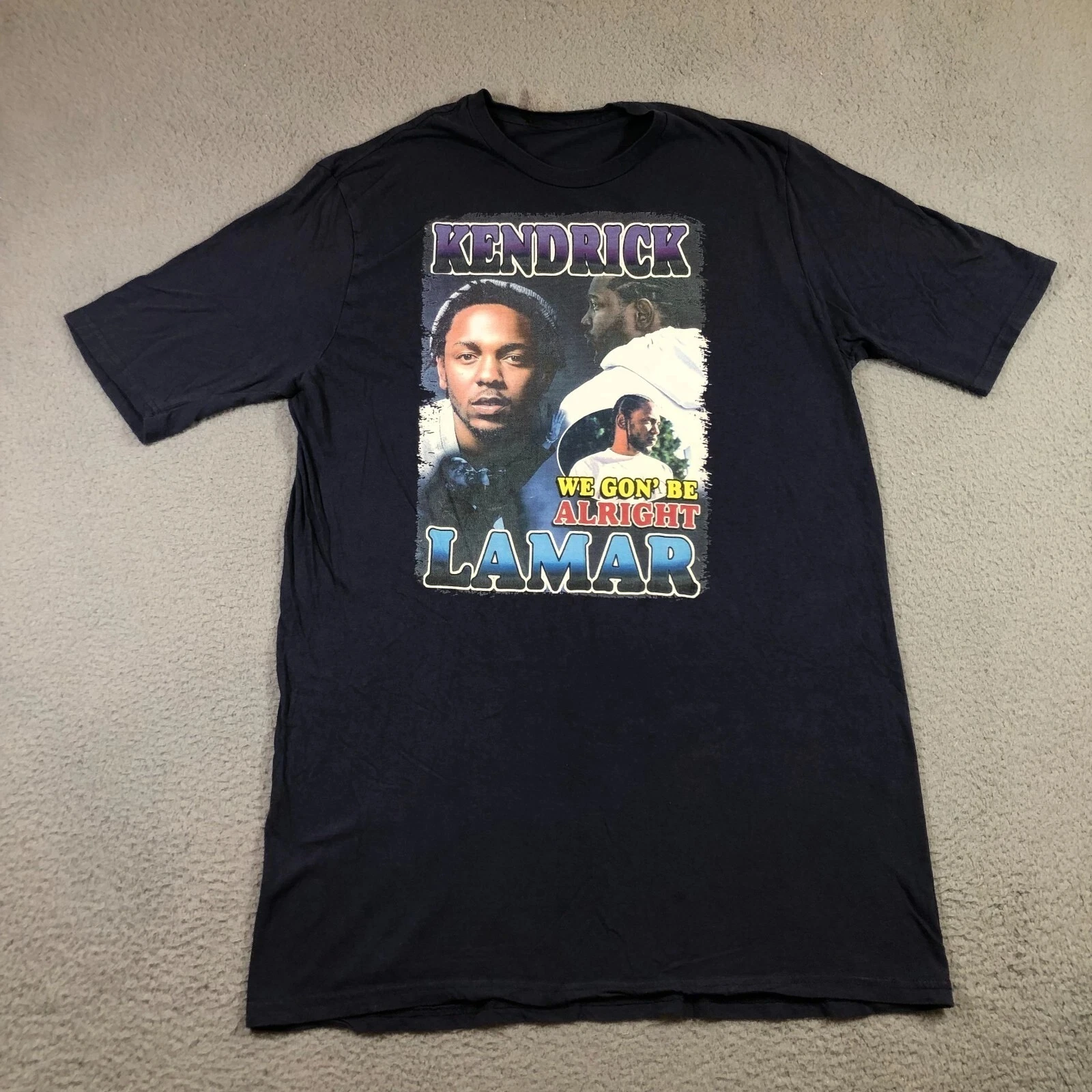 

Vtg Kendrick Lamar Rap футболка мужская XLT синяя футболка группы Y2k американская группа певица футболка мужская уличная с короткими рукавами женская