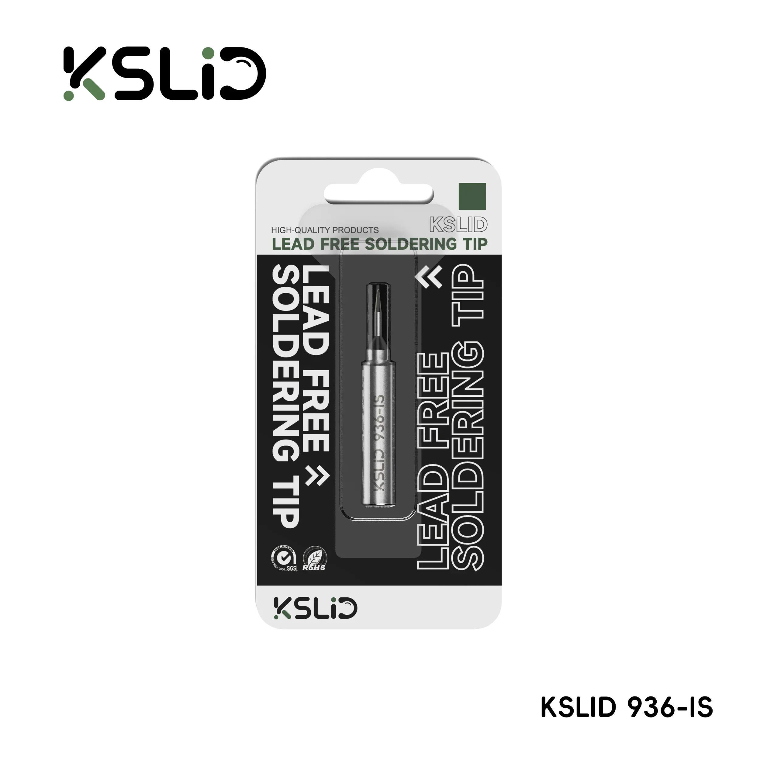 KSLID Antioxidant Welding Tips Soldering Iron Head Replacement for 936 I/IS/K Soldering Stations Solder Head Welding Accessories