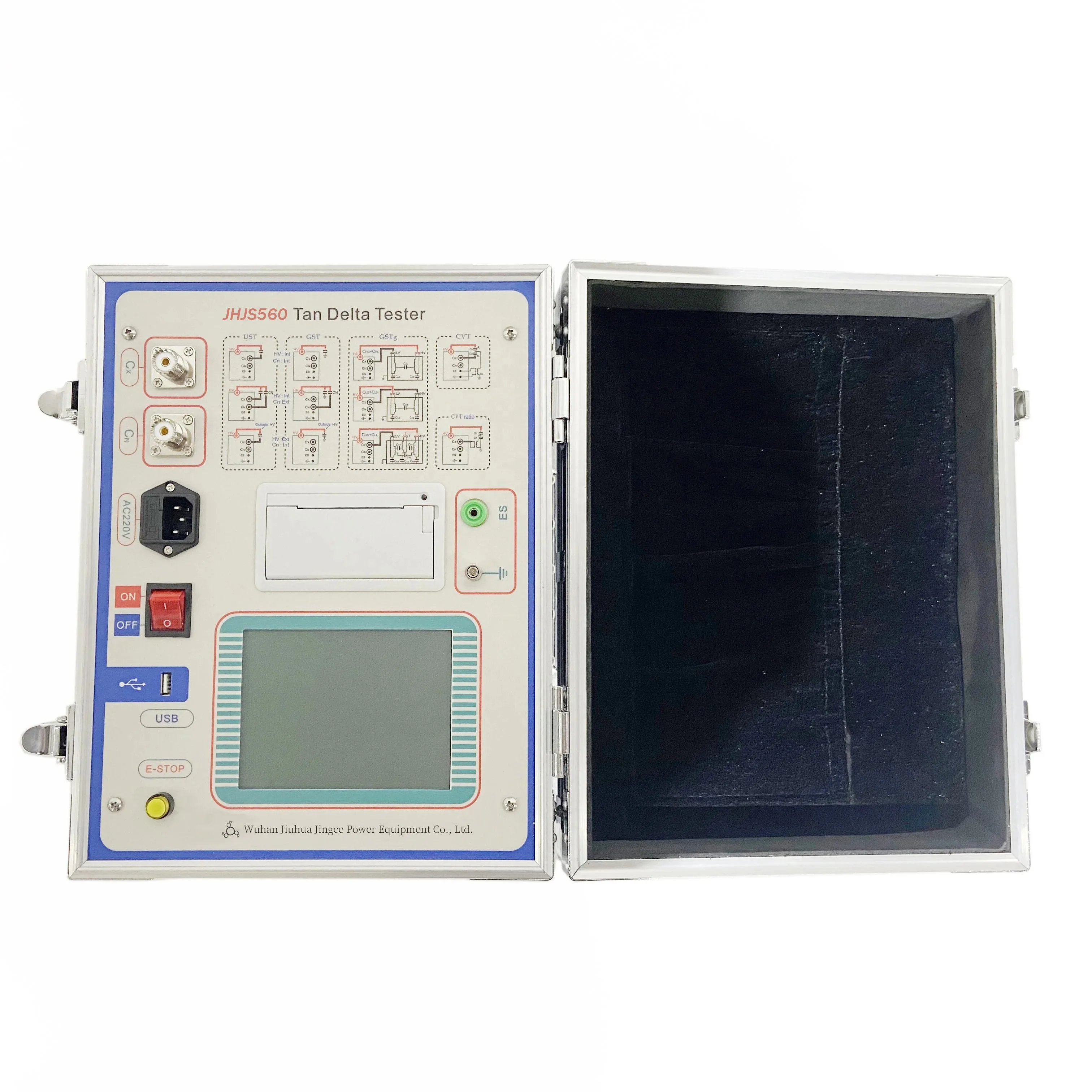 JHJS560 Digital IEC Transformer Power Dielectric Loss Tan  Tester Dissipation Factor Tester Power Factor Test Equipment