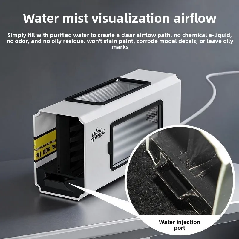 1:64 Scale Wind Tunnel Model Tester Adjustable airflow view 6