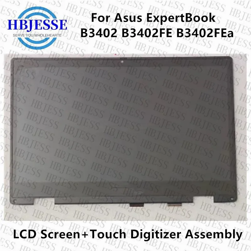 Für Asus ExpertBook B3402 B3402FE B3402FEa LCD Display Panel + Touch Digitizer Montage