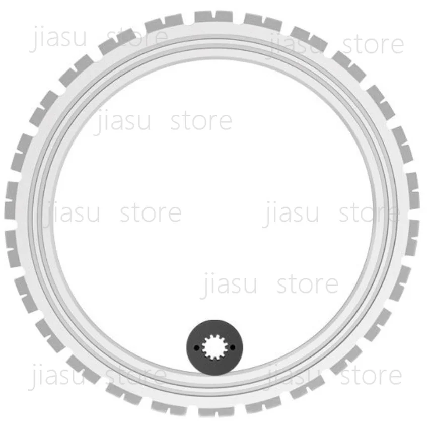 AC8400 / AC8500 High Frequency Ring Saw Diamond Blade,400mm & 500mm Diamond Concrete Cutting Ring Saw Blade for Ring Saw Machine