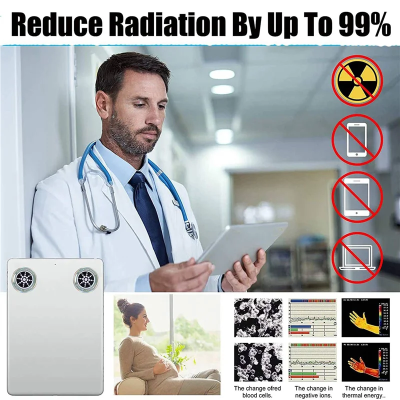 10PCS EMF Protection Sticker Anti Radiation Cell Phone Sticker for Phone iPhd Laptop and All Electronic Devices
