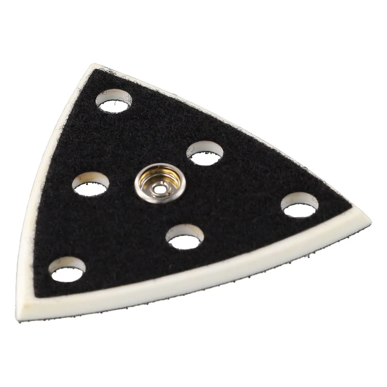 Sanding Discs Sanding Pad Self-adhesive Short Hook 1pc 6-holes 95X95X95mm Good Viscosity High Density Brand New