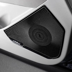 Car Door Speaker Column Horn Audio Sound Frame Panel Decoration Cover Trim For Kia Sportage NQ5 2022 - 2024 Accessories Interior