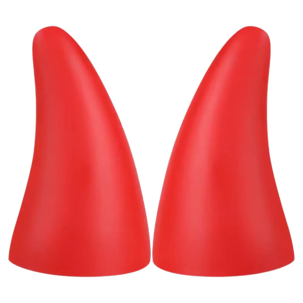 2 قطعة زينة سقف السيارة قرون الشيطان لسيارة هالوين السيارات ديكور خارجي السيارة خارج زخرفة السيارات الخارجي #2