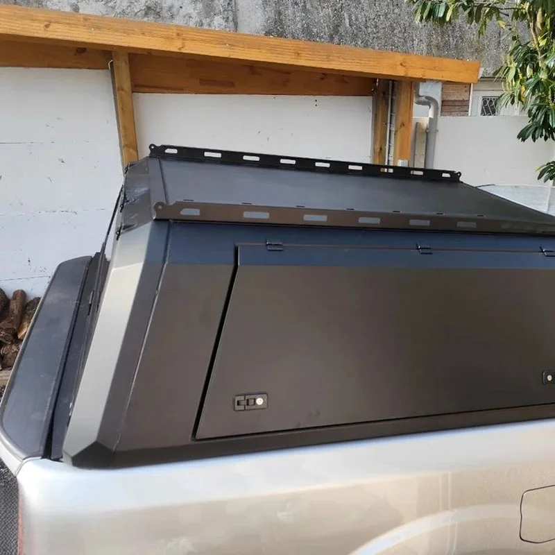 High Quality Iron Waterproof Hardtop Canopy King Cab Style