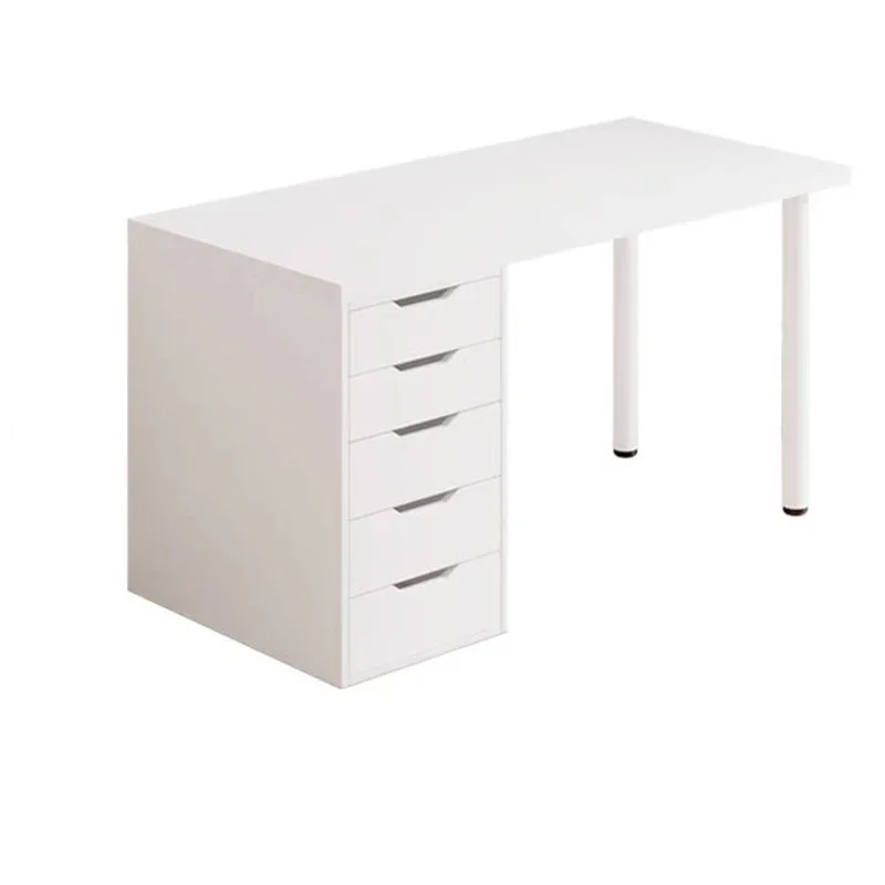 Minimalist Theater Long Reception Office Desk Executive Modern Secretary White Setup Computer Desks Storage Escritorio Office