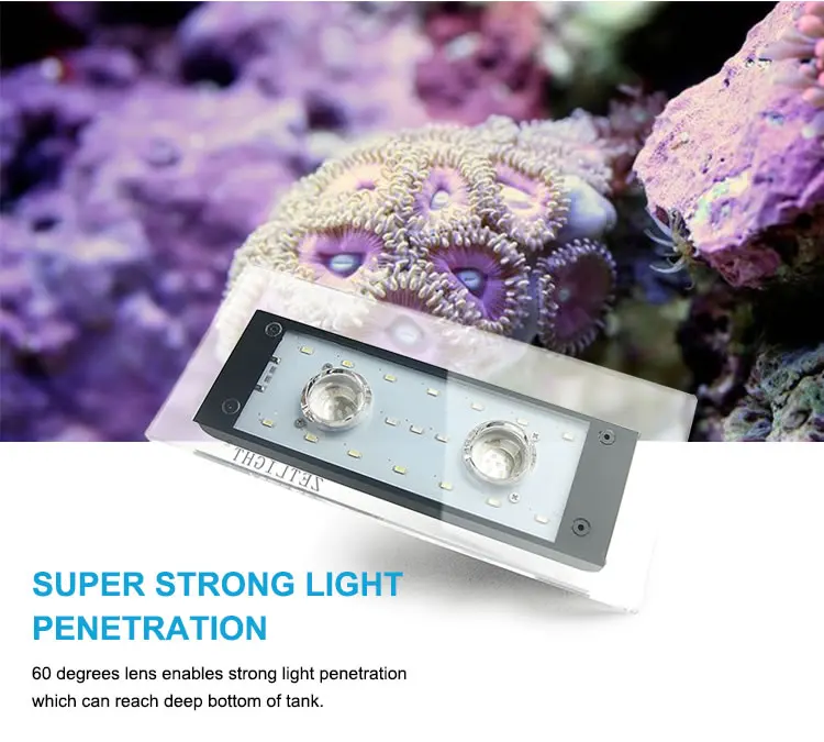 ZETLIGHT ZA-1201 AI ZA1201 ZA1201WIFI LED light coral grow marine reef tank white blue aquarium fish tank SPS LPS color grow