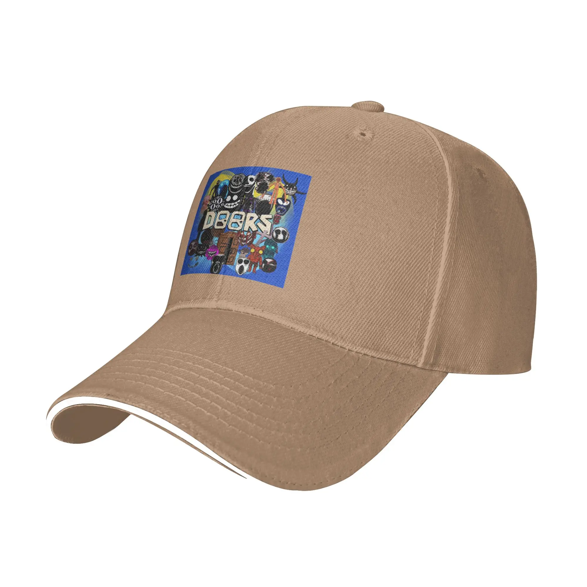 Doors All the Entities New Doors Game Update Cap Baseball Caps Adjustable Hat Hip Hop Summer Unisex Baseball Hats Customizable