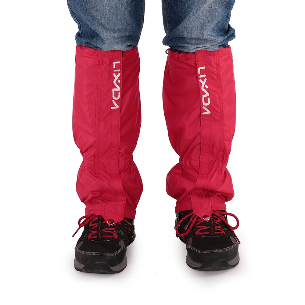 1pair Waterproof Snow Leg Gaiters Hiking Boot Legging Shoes Warmer Snake Shoe Cover Tourist Outdoor Camping Trekking Climbing
