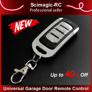 Garage Door Remote Control AUTO SCAN Multi Frequency Duplicate 280-868MHZ Multi brand 433.92MHz Fixed Rolling Code Gate Opener