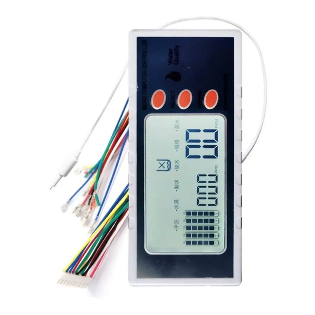 Computer Control Board with Display for Pure Water Systems, Filter Replacement Reminder Module