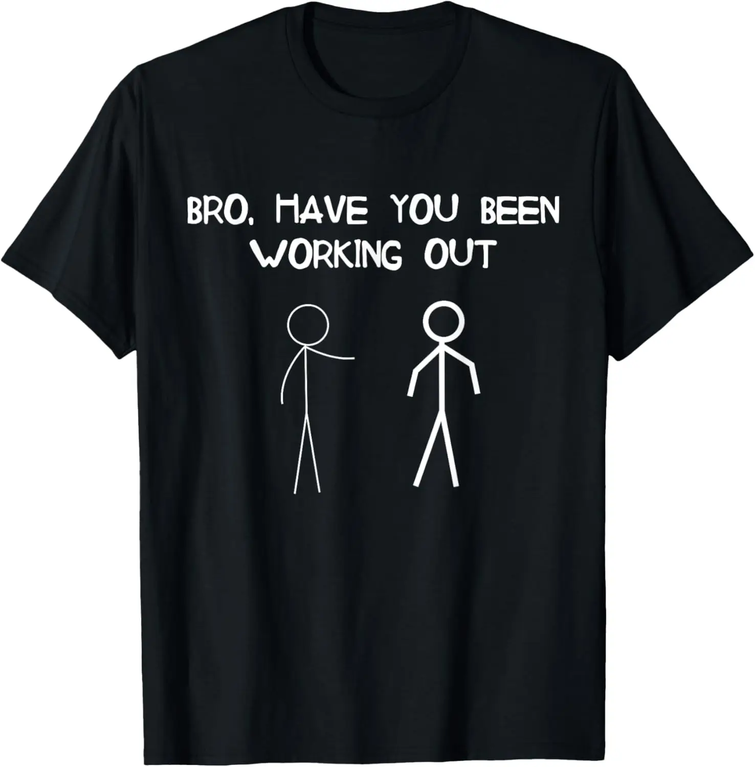 camiseta-engracada-com-figura-de-bastao-piadas-de-ginastica-bro-have-you-be-working-out