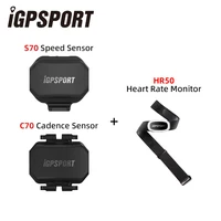 IGPSPORT IGS Sensor de velocidad Sensor de cadencia HR40 Monitor de ritmo cardíaco SPD70 CAD70 soporte de Sensor de ordenador accesorios de bicicleta