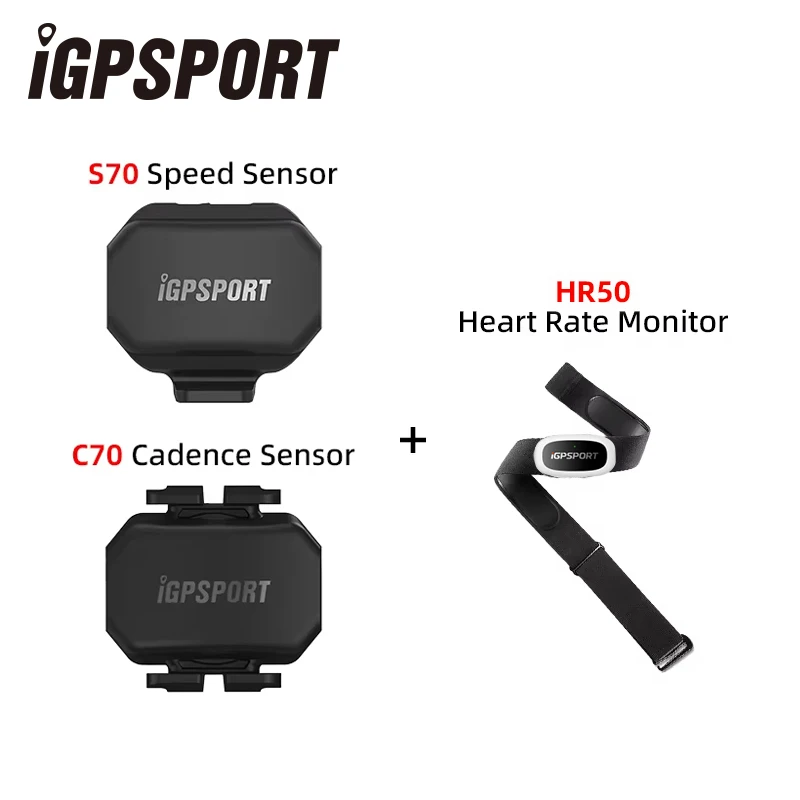 IGPSPORT IGS Speed Sensor Cadence Sensor HR40 Heart Rate Monitor  SPD70 CAD70 Computer Sensor Holder Bracket Bike Accessories