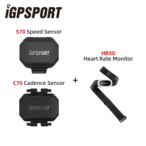 Imagen 1 del producto IGPSPORT IGS Sensor de velocidad Sensor de cadencia HR40 Monitor de ritmo cardíaco SPD70 CAD70 soporte de Sensor de ordenador accesorios de bicicleta