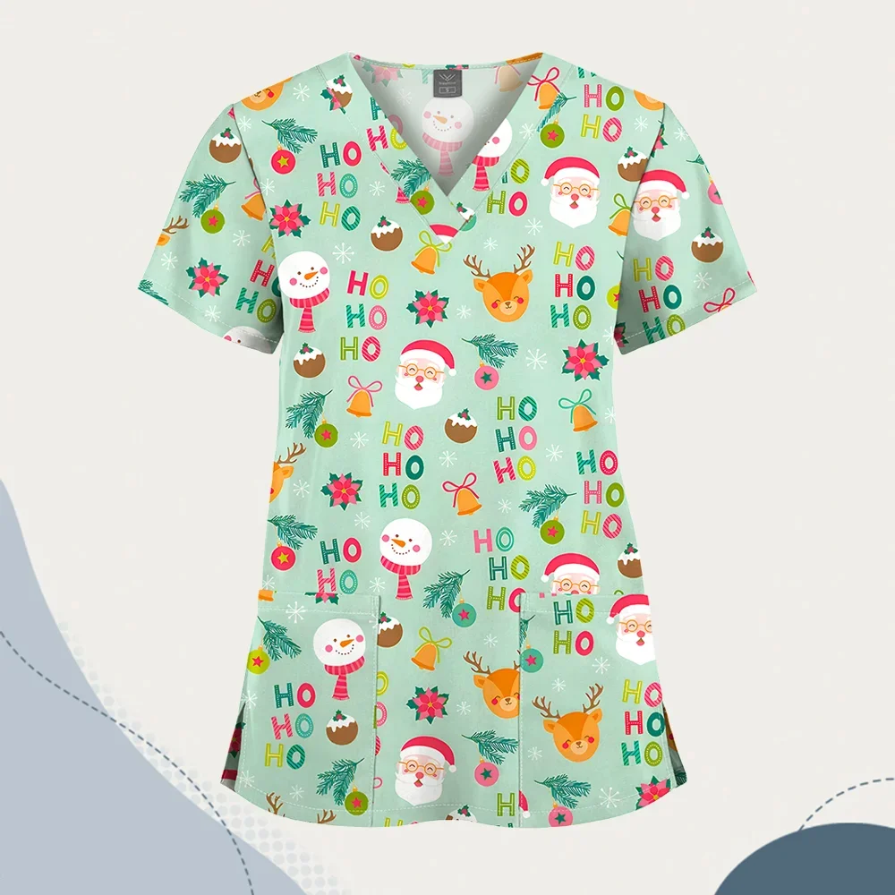 Оптовая цена, разноцветные женские скрабы с принтом животных, скрабы, ветеринарная униформа, топ, медицинские скрабы, рабочая униформа для медсестры и лаборатории